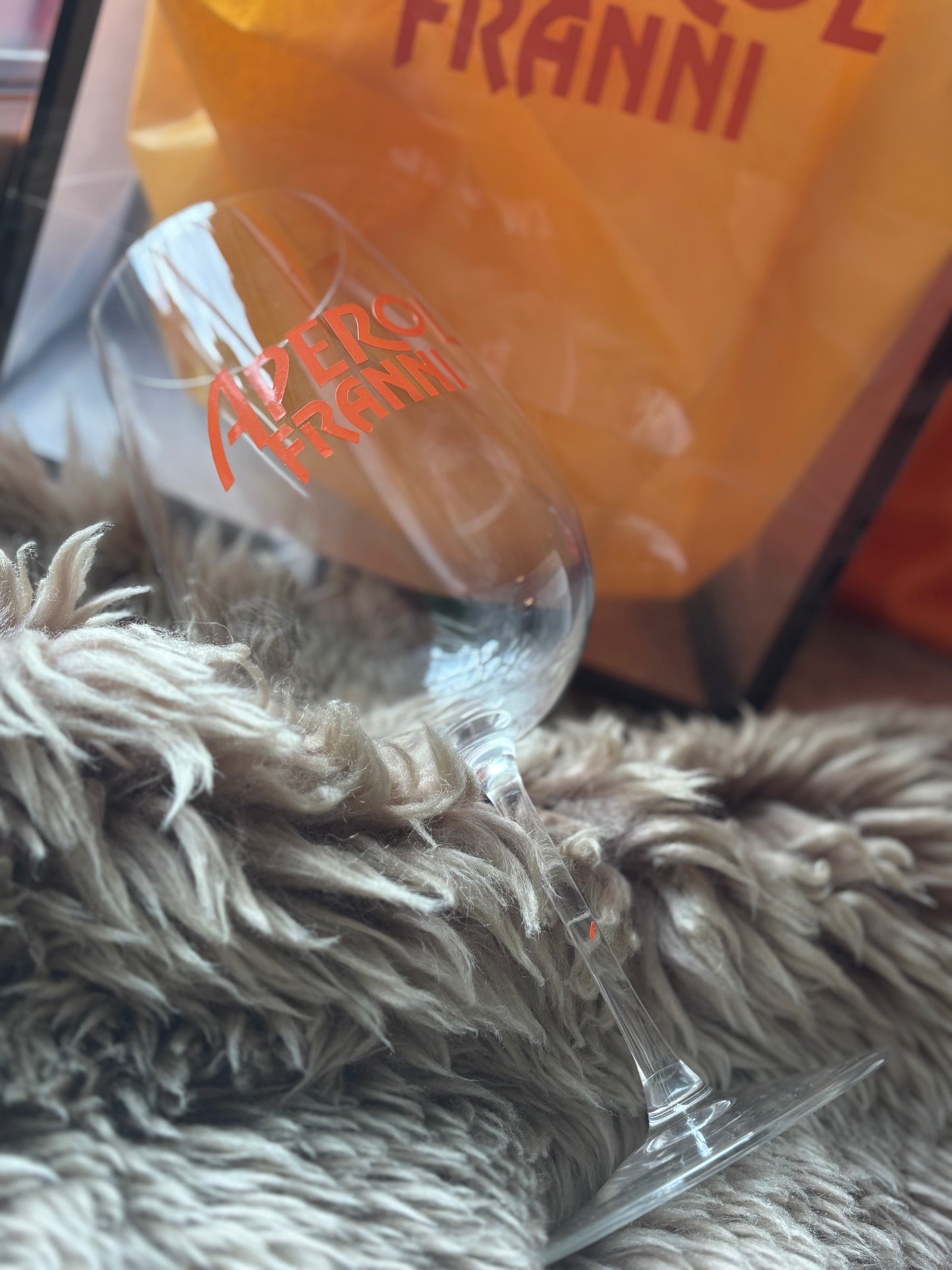 SANTÉ - Personalisiertes Glas mit Geschenktüte
