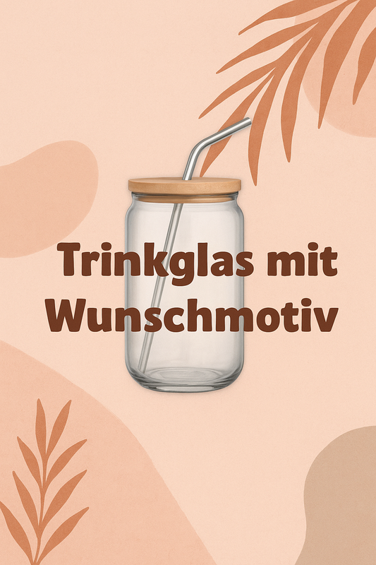 SALUTE-  Personalisiertes Glas mit eigenem Motiv